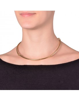 Colar Dourado Cano