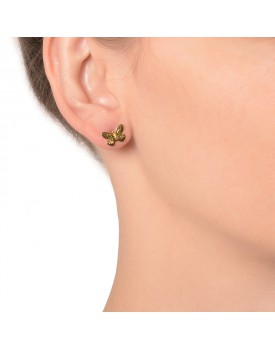 Brinco Dourado Borboletinha