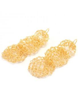 Brinco Dourado Círculos