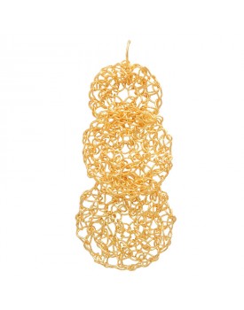 Brinco Dourado Círculos