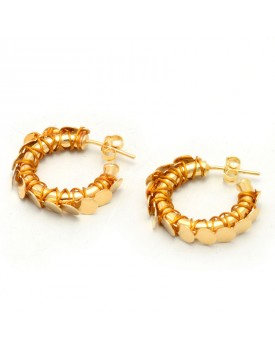 Brinco Dourado Confete Pequeno