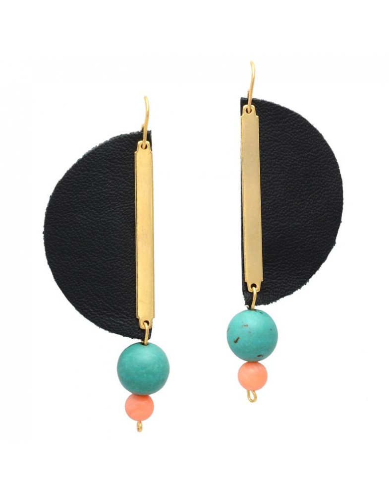 Brinco Dourado Lua Fases