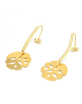 Brinco Dourado Costela De Adão