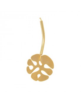 Brinco Dourado Costela De Adão