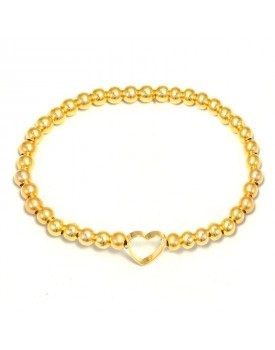 Pulseira Dourada Amor