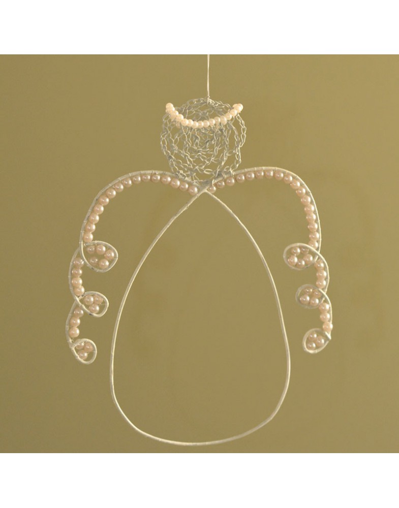 Pendentes Anjinho Dourado Branco
