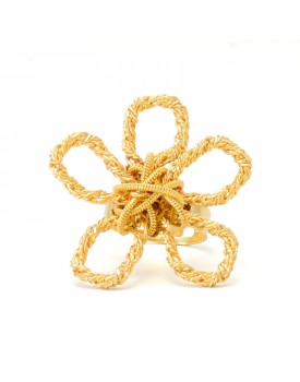 Anel Dourado Margarida Corrente