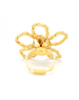Anel Dourado Margarida Corrente