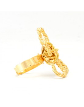 Anel Dourado Margarida Corrente
