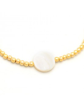 Pulseira Dourada Prosperidade