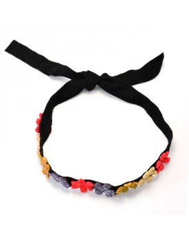 Colar Chocker Flores