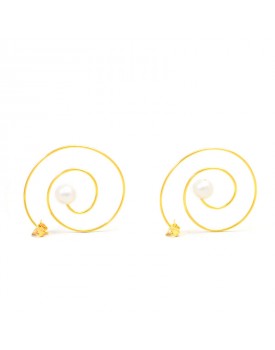 Brinco Dourado Caracol