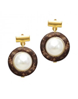 Brinco Dourado Saturno