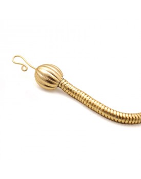 Colar Dourado Cobra