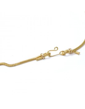Colar Dourado Barroco