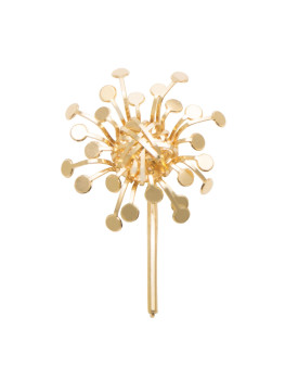Brinco Dourado Flor Sol