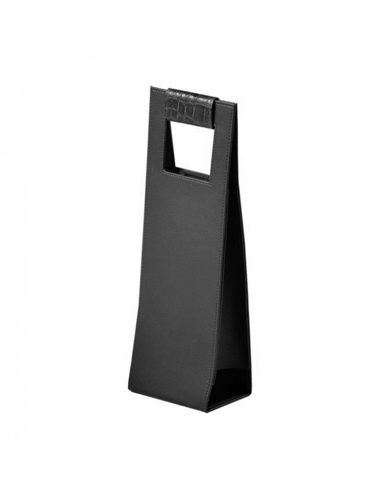 Porta-vinho 1 Garrafa Preto