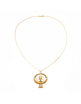 Colar Dourado Divino Espírito Santo