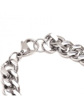 Pulseira Masculina Em Aço