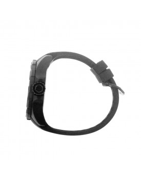 Relógio Everlast Masculino Silicone Preto 