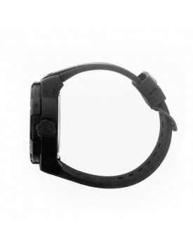 Relógio Everlast Masculino Total Black Silicone