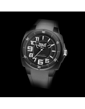 Relógio Everlast Masculino Silicone Cinza