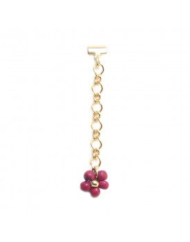 Brinco Dourado Florzinha de Pau-Brasil