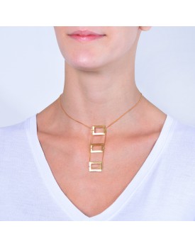Colar Dourado Mata Borrão