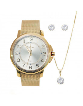 Relógio Feminino Condor Dourado