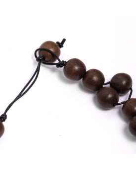Colar Dourado Bolas Imbuia