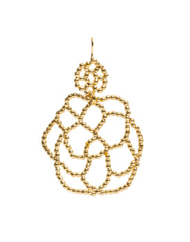 Brinco Dourado Labirinto