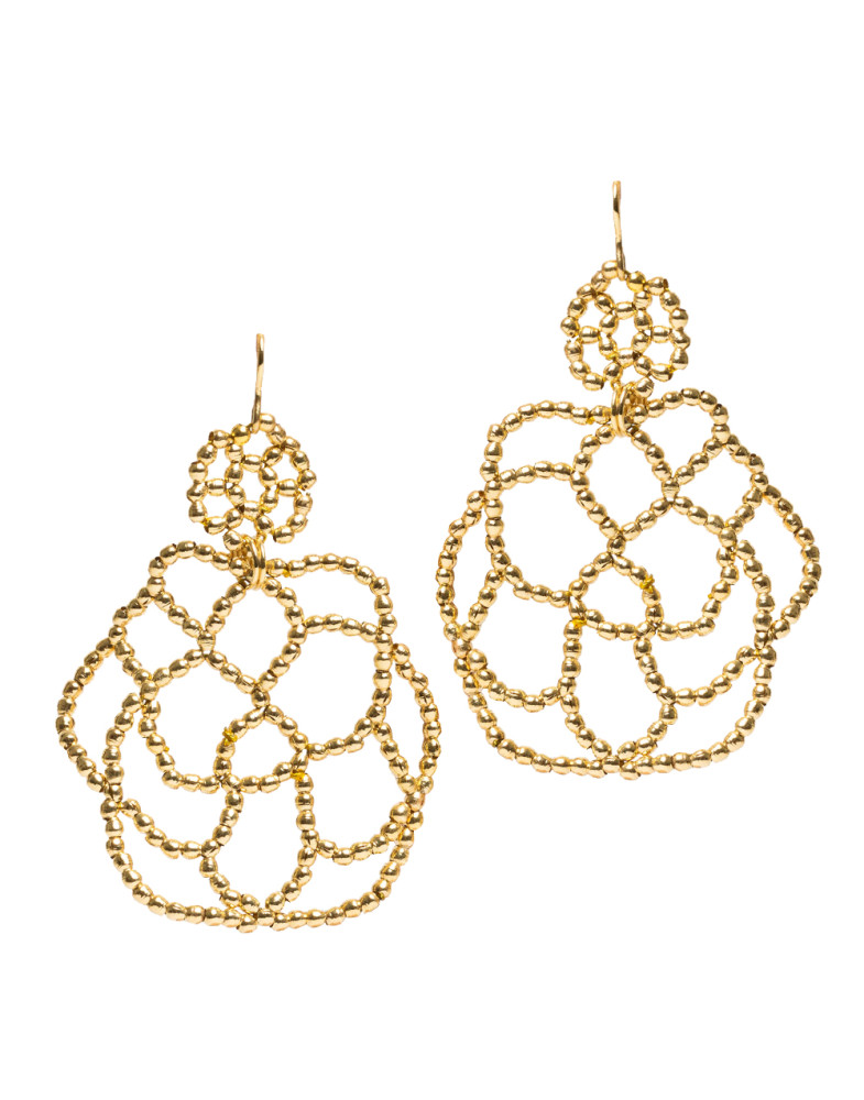 Brinco Dourado Labirinto