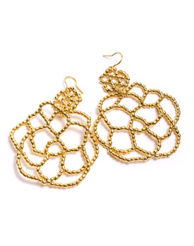 Brinco Dourado Labirinto