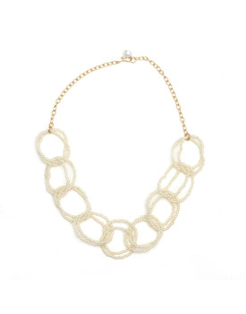 Colar Dourado Placa Com...