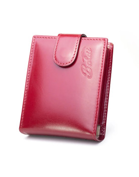 Porta-batom Couro Vermelho