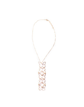 Colar Dourado Borboletas...