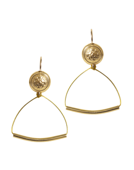 Brinco Balanço Dourado