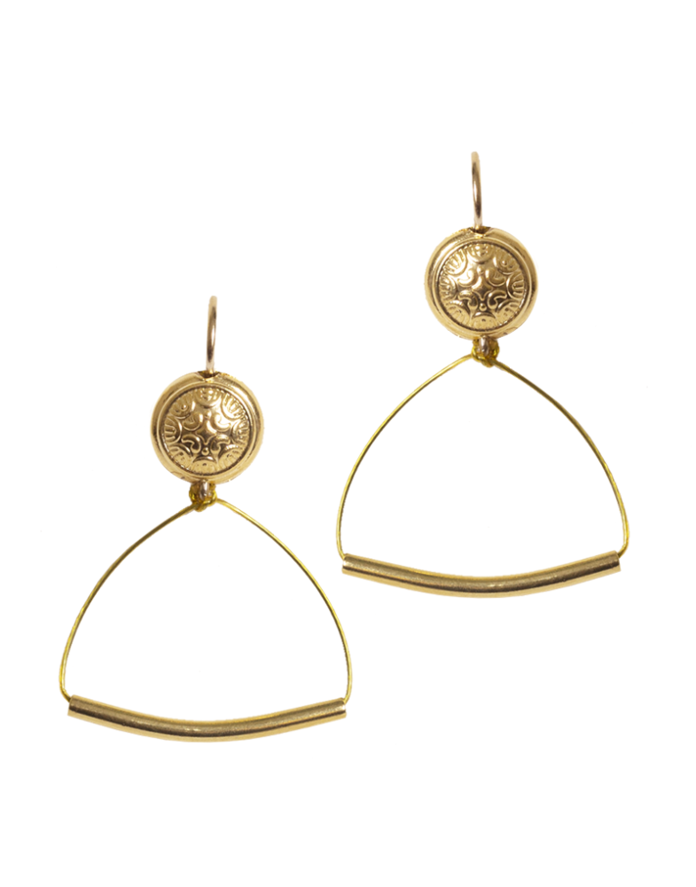 Brinco Balanço Dourado