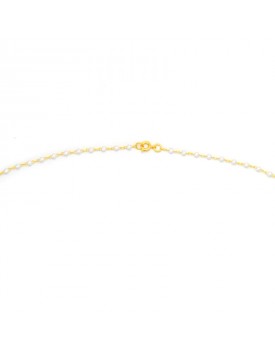 Colar Dourado Com Mini pérolas