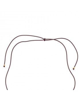 Colar Dourado Bicicleta