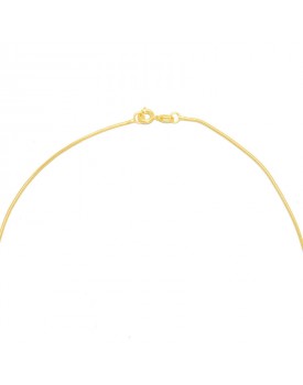Colar Dourado Margaridas Caseadas