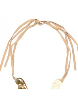 Colar Dourado Meia Senhorita