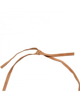 Colar Dourado Menino De Madeira