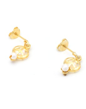 Brinco Dourado Woodstock