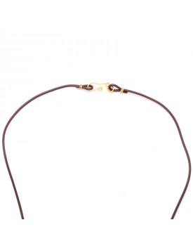 Colar Dourado Flor De Madrepérola