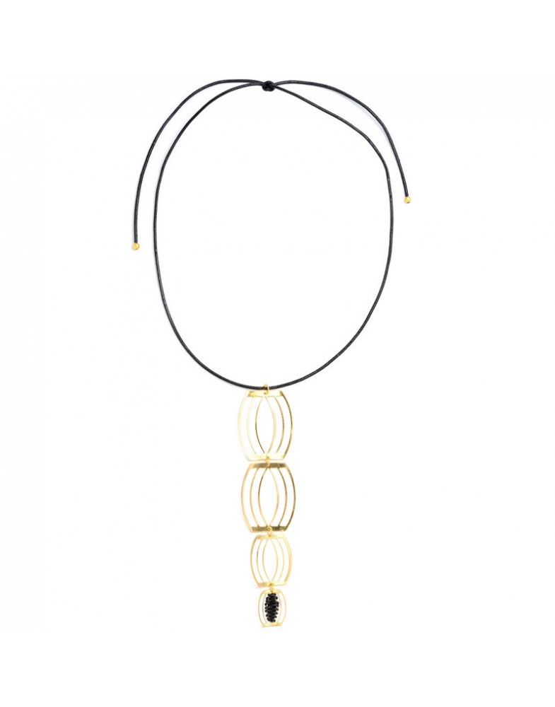 Colar Dourado Balões Com Silicone