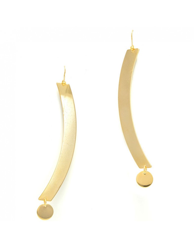 Brinco Dourado Exclamação