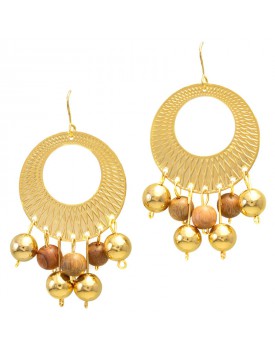 Brinco Dourado Castanhola