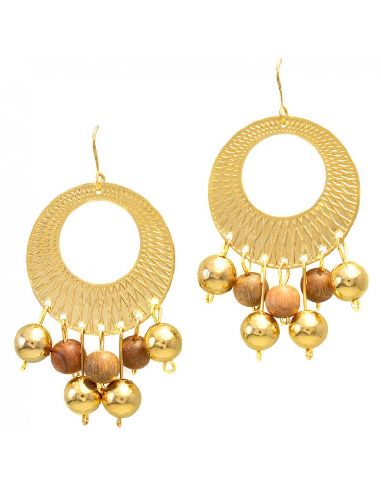 Brinco Dourado Castanhola