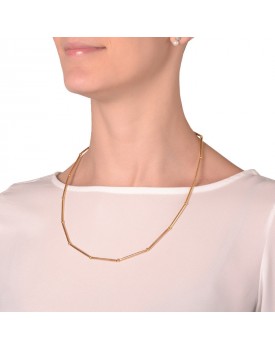 Colar Dourado Colar Canos Longos